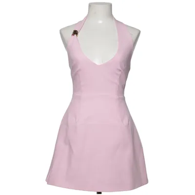 Halterneck dress (Pink) from Showpo Elastane, Polyester