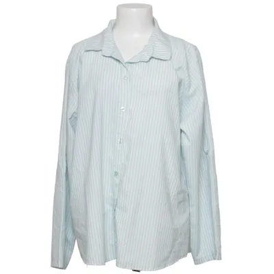 Chemise (Bleu, Blanc) de Moda Coton, Élasthane