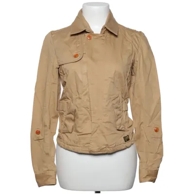 Jakke (Beige) fra G-Star Raw Bomuld, Linned