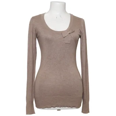 Sweater (Beige) from Mogul Elastane, Polyamide, Viscose