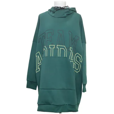 Huvtröja (Grön, Flerfärgad) från Adidas Bomull, Återvunnen polyester