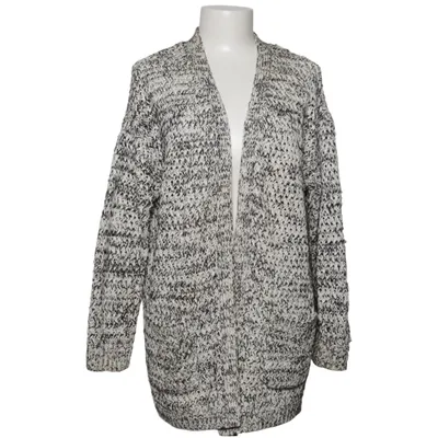 Strickjacke (Schwarz, Weiß) von Bershka Knitwear
