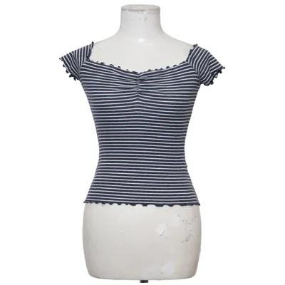 Top (Blå, Hvid) fra Hollister Bomuld, Elastan, Polyester