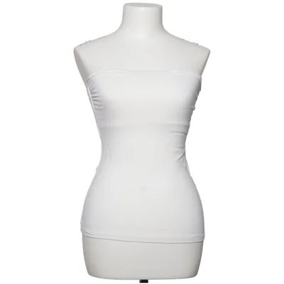 Tube top (Wit) van UpFashion Katoen, Elastaan