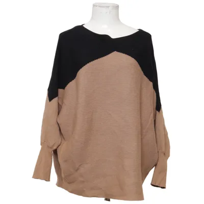 Sweater (Black, Beige) from Yessica Nylon, Polyester, Viscose