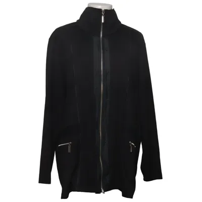 Jakke (Sort) fra Gina Laura Collection Polyester, Viscose