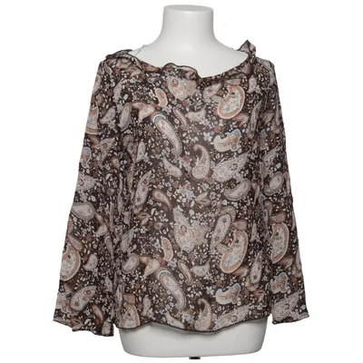 Blouse (Brown, Multicolored) from Autre Ton Viscose
