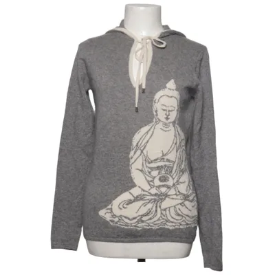 Hoodie (Gray, White) from FTC Cashmere