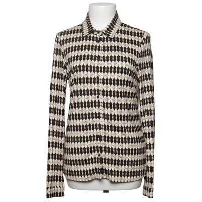 Blouse (Black, Beige, White) from Klaus Dilkrath Elastane, Viscose