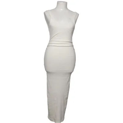 Dress (White) from MC2 Saint Barth Cotton, Elastane