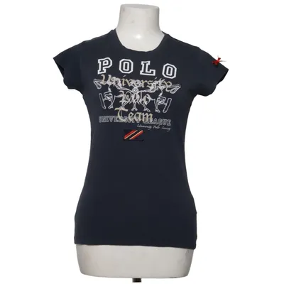T-shirt (Blå) från HV Polo Bomull, Elastan
