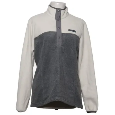 Fleece trui (Wit, Grijs) van Columbia Nylon, Polyester
