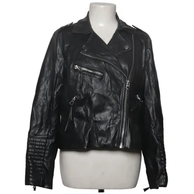 Bikerjacka (Svart) från H&M+ Polyester, Polyuretan
