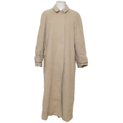Frakke (Beige) fra Johan Skoglund Polyamid, Viscose, Uld
