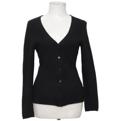 Strickjacke (Schwarz) von Darling Harbour Kaschmir