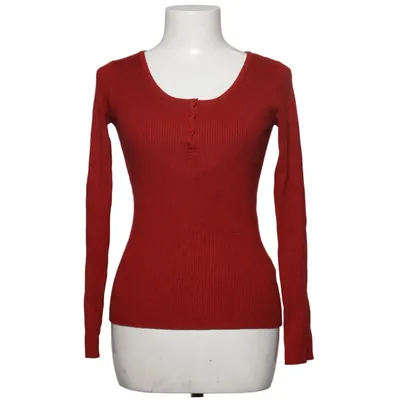 Henley T-shirt (Rød) fra Zuiki Polyamid, Polyester, Viscose