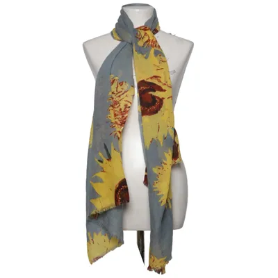Sjaaltje (Blauw, Geel, Bruin) van Look Wol