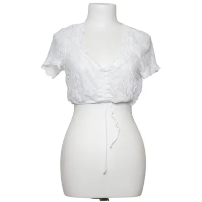 Dirndl blouse (White) from Alpin Elastane, Polyester