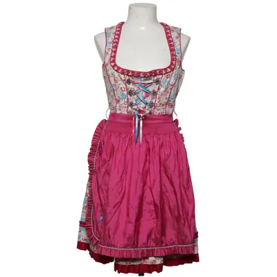 Dirndl (Rosa, Blå, Vit) från Wiesnkönig Bomull, Polyester