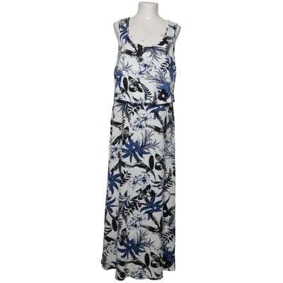 Jurk (Wit, Blauw, Zwart) van Boysen's Elastaan, Viscose