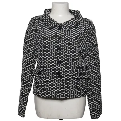 Blazer (Black, White) from 123 Acrylic, Polyester