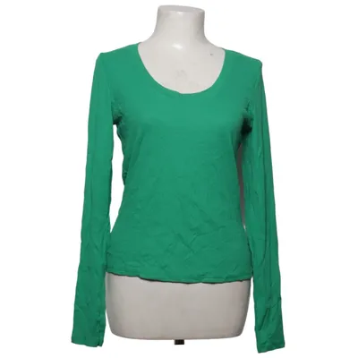 Langarmshirt (Grün) von Monki Baumwolle, Elasthan