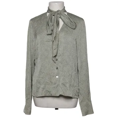 Blouse lavallière (Multicolore, Vert) de Linda Allard Ellen Tracy Élasthane, Soie