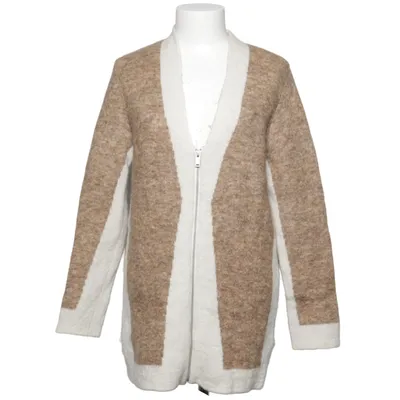 Cardigan (Brun, Hvid) fra COS Elastan, Mohair, Polyamid, Uld