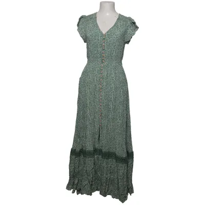 Maxikjole (Grøn, Hvid) fra Apricot Viscose