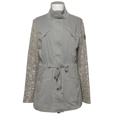 Jacket (Gray) from Frieda & Freddies Cotton, Elastane, Polyester