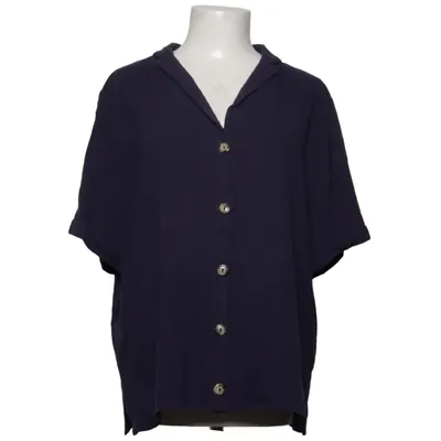Short sleeve shirt (Blue) from Manda Linen