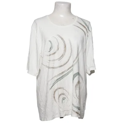 T-shirt (Blanc, Vert, Marron) de Gabriella K. Élasthane, Viscose