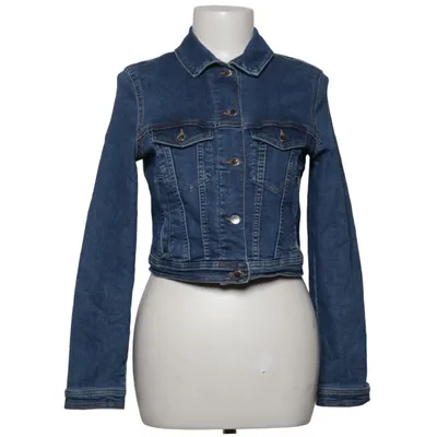Denimjakke (Blå) fra Divided by H&M Bomuld, Polyester, Elastan