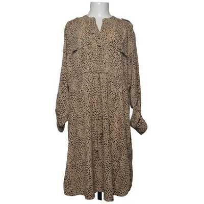 Klänning (Beige, Svart) från Heartbeats Polyester