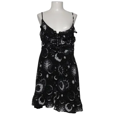 Dress (Black, White) from Killstar Elastane, Polyester