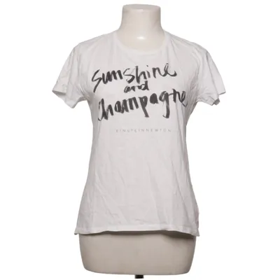 T-shirt (Wit, Zwart) van Einstein & Newton Katoen