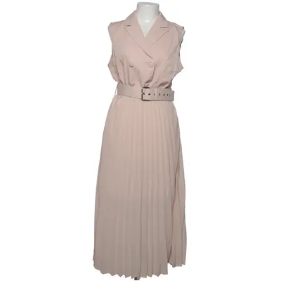Dress (Beige) from Simplee Elastane, Polyester
