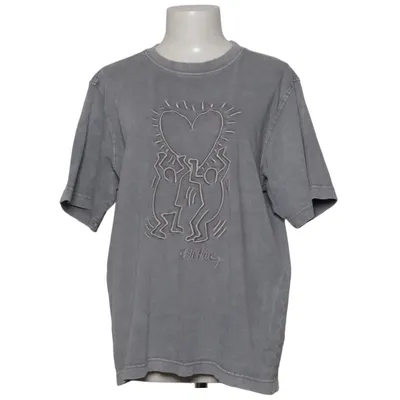 T-shirt (Grijs) van Keith Haring Katoen