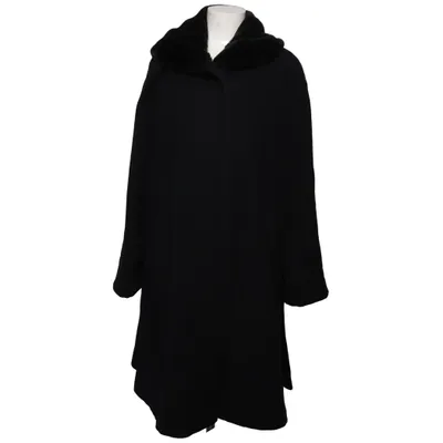 Coat (Black) from Niedieck Jolipel Cotton, Wool