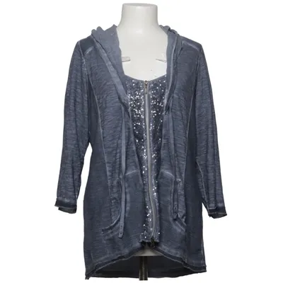 Capuchon sweater (Blauw) van Tredy Katoen, Viscose