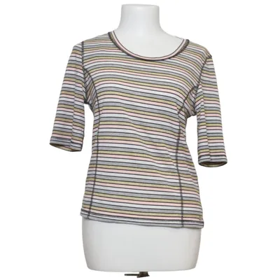 T-shirt (Blanc, Rose, Or) de DDP Élasthane, Polyester, Viscose