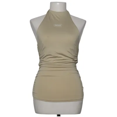 Halter neck top (Beige) from Zara