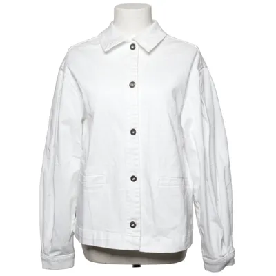 Jeansjacke (Weiß) von Stella Forest Baumwolle, Elasthan