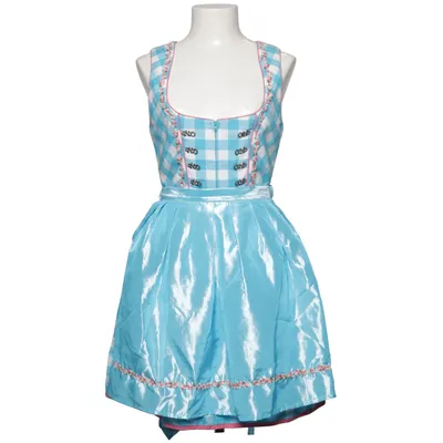 Dirndl (Blue, White) from Stockerpoint Cotton, Polyester