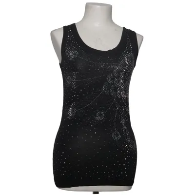 Débardeur (Noir) de Foresta Bella Coton, Polyester