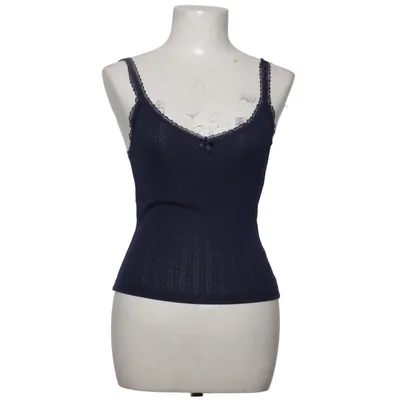Tanktop (Blå) fra H&M Elastan, Polyester