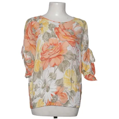 Top (White, Yellow, Orange) from Fashion Style Viscose