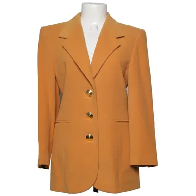 Blazer (Brun) fra Escada by Margaretha Ley Angora, Uld