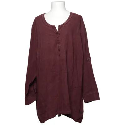 Tunika (Rød) fra Ulla Popken Linned, Tencel