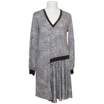 Jurk (Grijs, Zwart, Wit) van NÜ Denmark Elastaan, Gerecycled polyester, Viscose